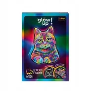 Puzzle - Puzzle glow up Kotek 1000 elementów - miniaturka - grafika 1