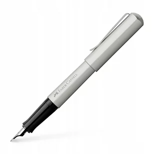 Faber-Castell Pióro Wieczne Hexo Matowe Srebrne Ef - Pióra wieczne - miniaturka - grafika 1