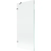 Parawany nawannowe - Mexen Lunar parawan nawannowy 1-skrzydłowy 80 x 150 cm, transparent, chrom - 897-080-000-01-00 - miniaturka - grafika 1