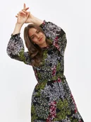 Sukienki - Kwiecista sukienka maxi - miniaturka - grafika 1