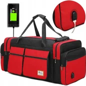 Akcesoria podróżnicze - Torba podróżna sportowa turystyczna treningowa BAGAŻ na trening DUŻA 135L - miniaturka - grafika 1