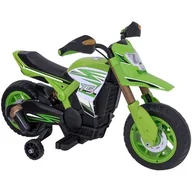 Pojazdy elektryczne dla dzieci - Motorek elektryczny EVO Motor Venom Zielony - miniaturka - grafika 1