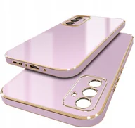 Etui i futerały do telefonów - Etui do Samsung Galaxy A55 A55 5G GOLDEDGE CASE GLAMOUR PLECKI + Szkło 9H - miniaturka - grafika 1
