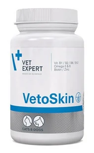 VETEXPERT VetoSkin - Suplementy i witaminy dla kotów - miniaturka - grafika 1