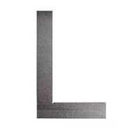 Pozostałe wyposażenie warsztatu - LIMIT Kątownik płaski 100x70 mm 2533-1604 - miniaturka - grafika 1