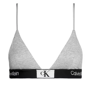 Calvin Klein Damski biustonosz trójkątny bez podszewki, szary, XS - Biustonosze - miniaturka - grafika 1