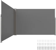 Markizy - Markiza boczna parawan osłona na taras roleta przeciwsłoneczna 200 x 600 cm - miniaturka - grafika 1