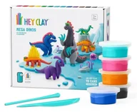 Zabawki kreatywne - Hey Clay - Zestaw Mega Dinozaury - TM Toys - miniaturka - grafika 1