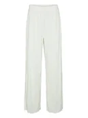 Spodnie damskie - Vero Moda Spodnie w kolorze białym - miniaturka - grafika 1