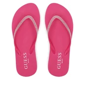 Klapki i japonki damskie - Japonki Guess E5GZ05BB00F Różowy - miniaturka - grafika 1