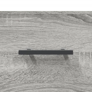 Komoda, szary dąb sonoma, 100x36x60 cm, materiał drewnopochodny Lumarko! - Komody - miniaturka - grafika 10