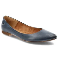 Baleriny - Granatowe Baleriny Maciejka Wygodne Obuwie Damskie - miniaturka - grafika 1
