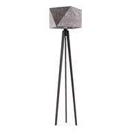 Lampy stojące - LYSNE, lampa podłogowa BOMBAJ, szary melanż (tzw. beton) - miniaturka - grafika 1