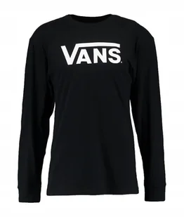 T-Shirt z Długim Rękawem Classic LS Czarny VANS VN000K6HY281 S - Koszulki męskie - miniaturka - grafika 1