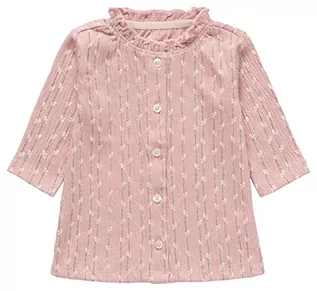 Sukienki - Noppies Baby Baby-Mädchen Girls Dress Leeds Long Sleeve Allover Print sukienka dziecięca, Misty Rose-P482, 68 - grafika 1