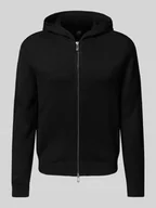 Swetry męskie - Kurtka z dzianiny z kapturem - miniaturka - grafika 1