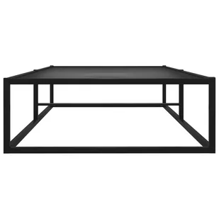 Lumarko Rama łóżka, czarna, metalowa, 100 x 200 cm - Łóżka - miniaturka - grafika 4