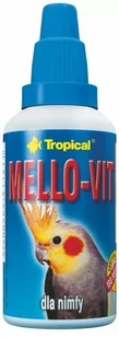 TROPICAL  Mello-Vit mikroelementy dla nimfy butelka 30ml - Witaminy i odżywki dla ptaków - miniaturka - grafika 1