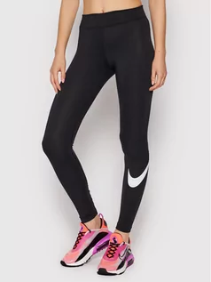 Spodnie damskie - Nike Legginsy Sportswear Essential CZ8530 Czarny Slim Fit - grafika 1