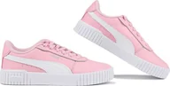 Buty dla dziewczynek - Puma Buty dla dzieci Puma Carina 2.0 Jr różowe 386185 04 38 - miniaturka - grafika 1