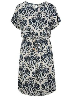 Eight2Nine Sukienka w kolorze biało-granatowym - Sukienki - miniaturka - grafika 1