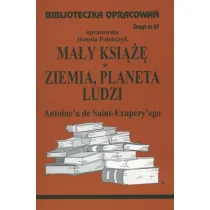 Biblios Mały Książę, Ziemia planeta ludzi Antoine'a de Saint-Exupery'ego - zeszyt 67 - Danuta Polańczyk - Lektury szkoła podstawowa - miniaturka - grafika 2
