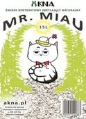 Żwirek dla kotów - Mr. Miau Żwirek Bentonitowy Naturalny 15L - miniaturka - grafika 1