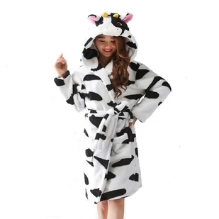 Szlafrok KRÓWKA S - Piżamy damskie - miniaturka - grafika 1