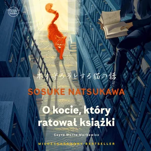 O kocie, który ratował książki - Audiobooki - literatura piękna - miniaturka - grafika 1