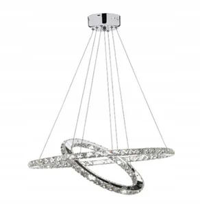 Lampa wisząca Olivia żyrandol Led kryształki 36W - Lampy sufitowe - miniaturka - grafika 1