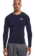 Koszulki męskie - Koszulka męska UNDER ARMOUR HeatGear® granatowa - miniaturka - grafika 1