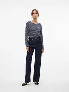 Vero Moda Koszulka w kolorze czarnym - Koszulki i topy damskie - miniaturka - grafika 1
