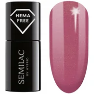 Lakiery hybrydowe - Semilac Semilac uv lakier hybrydowy 7 ml - Nr 377 Shimmer Stone Ruby - miniaturka - grafika 1