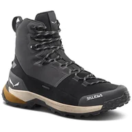Buty trekkingowe męskie - Męskie buty turystyczne Salewa Puez Winter Mid Ptx M Rozmiar butów (UE): 46,5 / Kolor: czarny - miniaturka - grafika 1