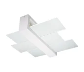 Lampy sufitowe - Brilagi - LED Plafon HERA 2xE27/7,5W/230V biały - miniaturka - grafika 1