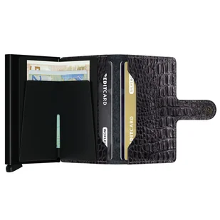 Portfel RFID Miniwallet Secrid Nile - black - Portfele - miniaturka - grafika 3