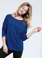 Koszulki i topy damskie - Koszulka Top Lounge Essentials LSL Top 02 - 36 - miniaturka - grafika 1