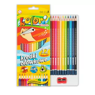 penmate ołówkowe Kolori 12 kolorów PENMATE - Przybory szkolne - miniaturka - grafika 1