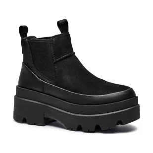 UGG Skórzane sztyblety BRISBANE CHELSEA - Sztyblety damskie - miniaturka - grafika 1