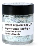 Kosmetyki pod oczy - La-Le Kosmetyki Maska peel-off pod oczy z aloesem i płatkami bławatka lale_maska_peel_aloes - miniaturka - grafika 1