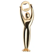 Korkociągi i otwieracze - Otwieracz do butelek (pozłacany) Gym Bugatti - miniaturka - grafika 1