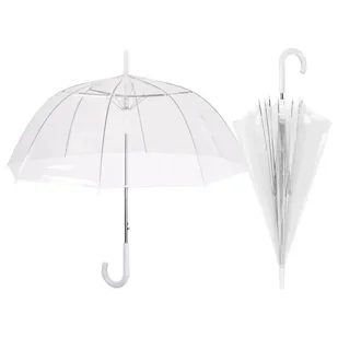 Parasol automatyczny długi Perletti bezbarwny - Parasole - miniaturka - grafika 1