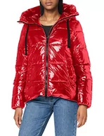 Kurtki damskie - Geox W EMALISE MD PARKA kurtka damska, czerwony (Ribbon Red), 40 - miniaturka - grafika 1