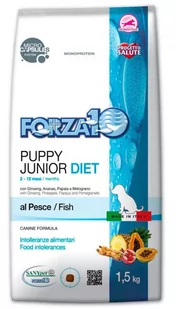 Forza10 Puppy Junior Fish S/M 1,5 kg - Sucha karma dla psów - miniaturka - grafika 1