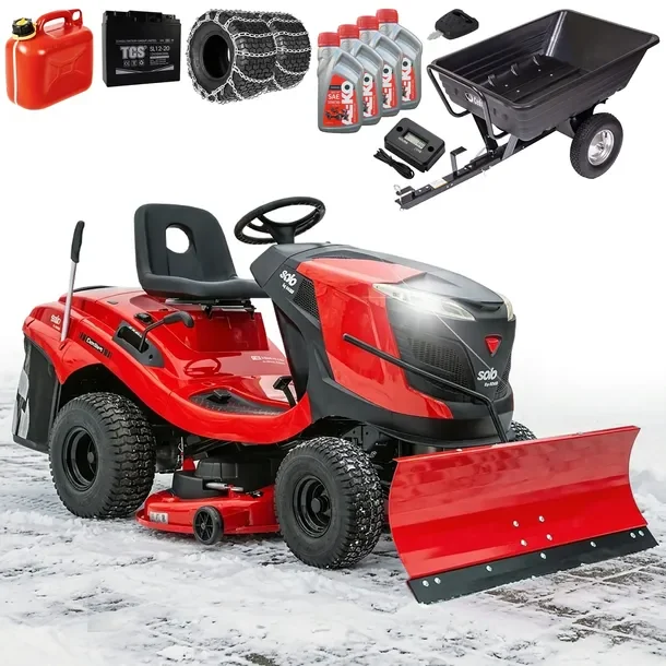 Traktor Kosiarka AL-KO T 18-103.4 HD-A Dwa Cylindry MAX 18 KM MEGA ZESTAW