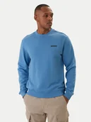 Bluzy męskie - Napapijri Bluza B-Small Box CNP0A88TP Niebieski Relaxed Fit - miniaturka - grafika 1