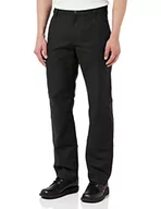 Spodenki męskie - Carhartt Męskie spodnie robocze z serii Professional Rugged Flex Relaxed Fit Canvas, Czarny, 30W / 32L - miniaturka - grafika 1