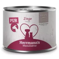 Mokra karma dla psów - Herrmanns Manufaktur Kreativ Mix Ziege Pur - 100% kozina 200 g - miniaturka - grafika 1