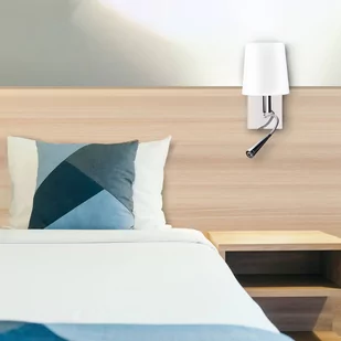 Aluminor Kinkiet Asset z lampką i portem USB - Lampy ścienne - miniaturka - grafika 2