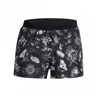 Męskie spodenki do biegania Under Armour UA We Run Short - czarne - Spodenki męskie - miniaturka - grafika 1